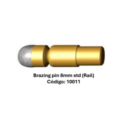 Pino de brasagem sem fio de fusão