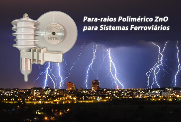 Para-raios Polimérico ZnO para Sistemas Ferroviários