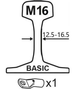 SAFEPLUG SIMPLES M16 Ø22 [12,5-16,5mm]