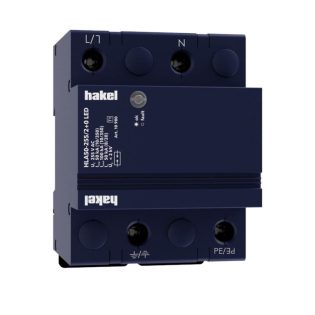 APARELHO DE PROTEÇÃO SUPRESSOR DE PICO DE TENSÃO, HLA50-255/2+0 LED