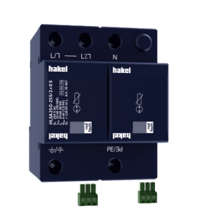 APARELHO DE PROTEÇÃO SUPRESSOR DE PICO DE TENSÃO, HLSA25G-255/2+0 S