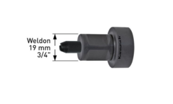 ADAPTADOR DE BROCA (DRILL BIT) AÇO RAPIDO DIAM. 8 - 12MM (BASE 8MM)