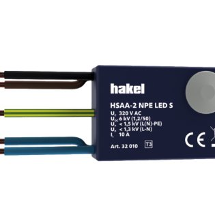 APARELHO DE PROTEÇÃO SUPRESSOR DE PICO DE TENSÃO, HSAA-2 NPE LED S