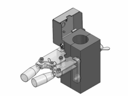 MOLDE CABO/HASTE EM CRUZ VERTICAL