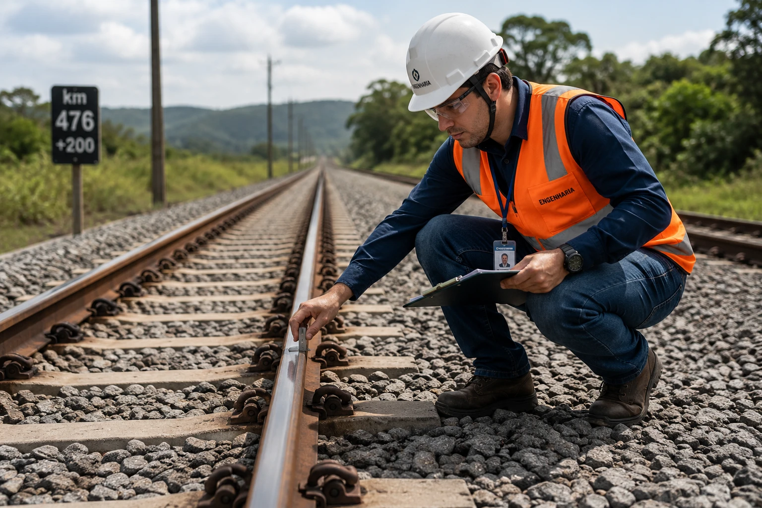 Socaria e Esmerilhamento Ferroviário